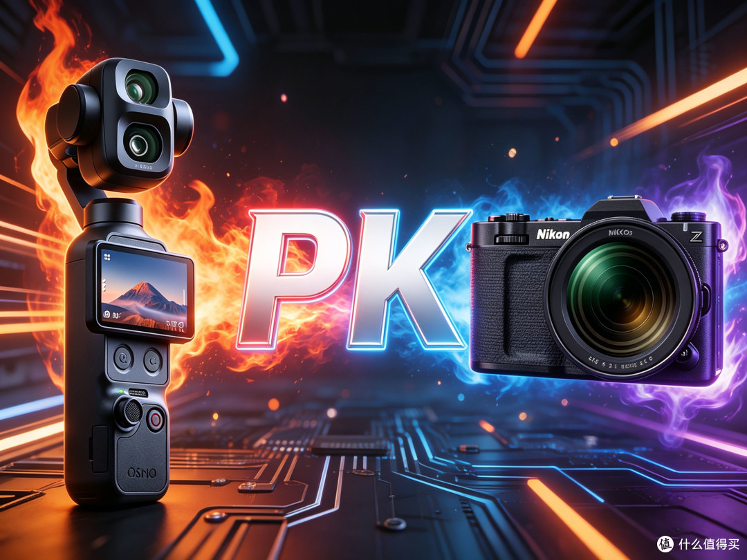 大疆Pocket4P打得过电影机吗 对比 尼康ZR