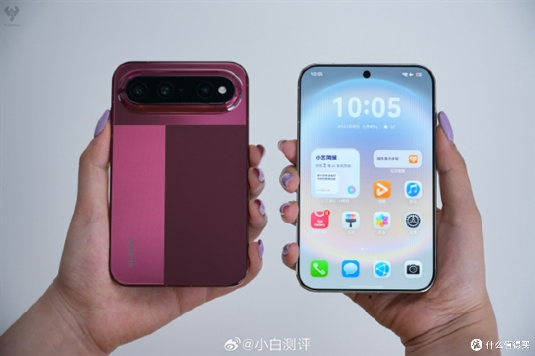 屏占比最高机型！华为Pura X View四色真机实拍：感受下阔直板形态