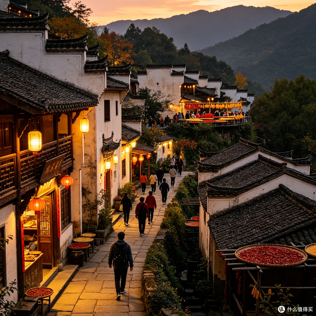 婺源篁岭|夏去秋来,赴一场晒秋之约