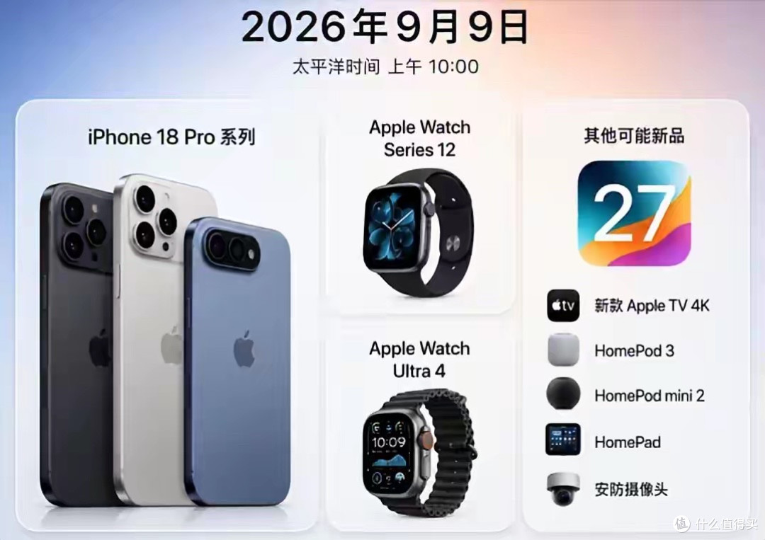 苹果9月这波，3款iPhone最抢戏