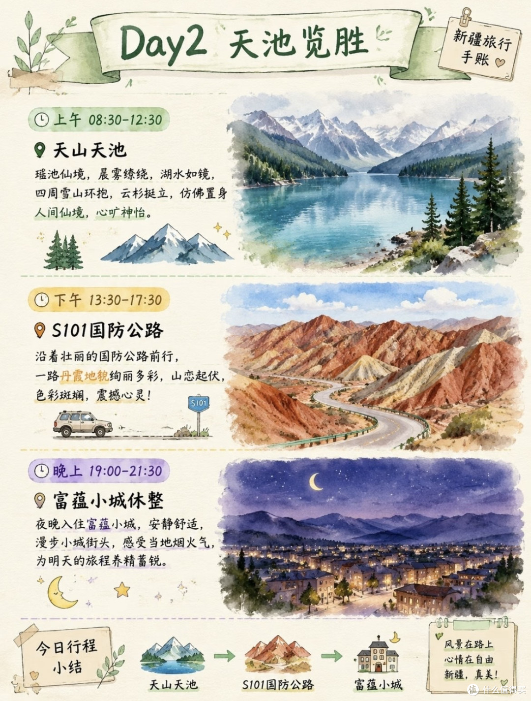 北疆秋日三日游攻略