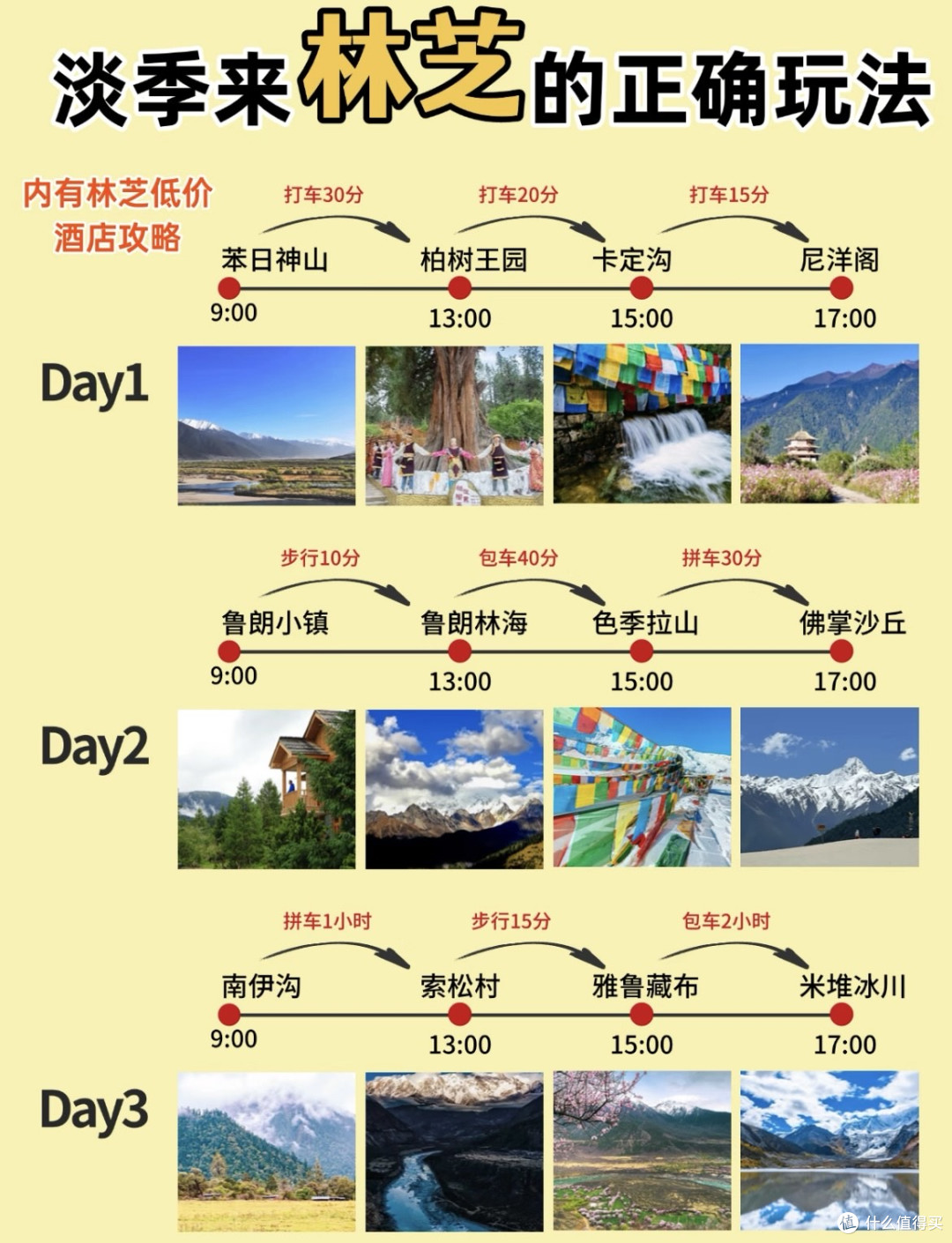 西藏秋景：林芝三日游