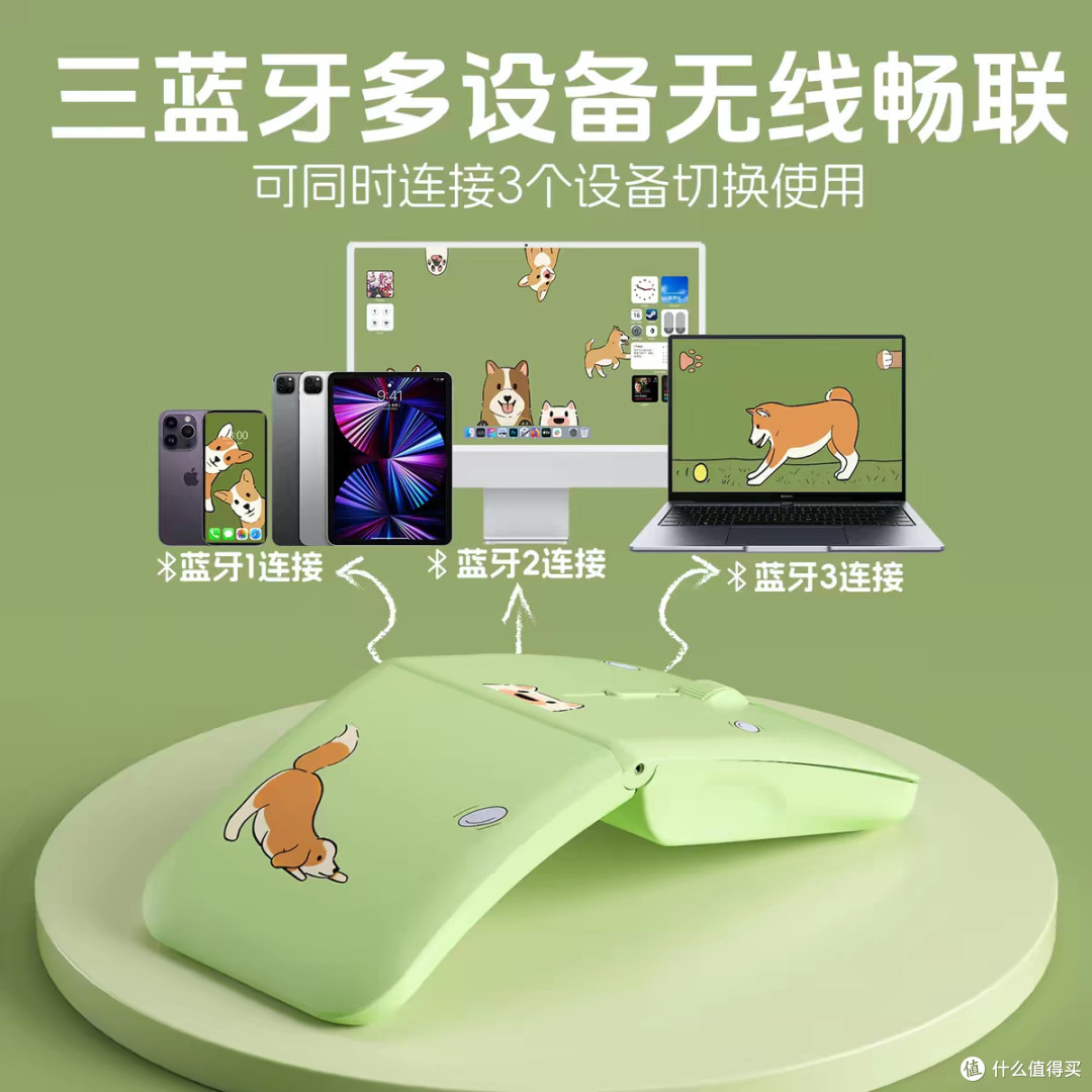 BOW折叠无线蓝牙鼠标使用分享
