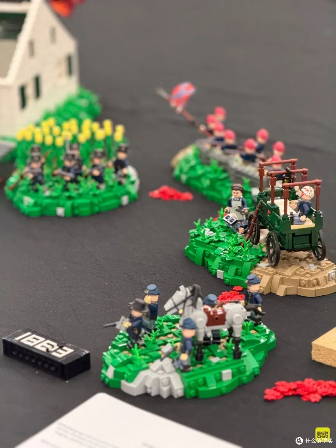 图注｜TJ Vadney 的《Timeline of the American Civil War》，把 1861 至 1865 年拆成连续小场景。