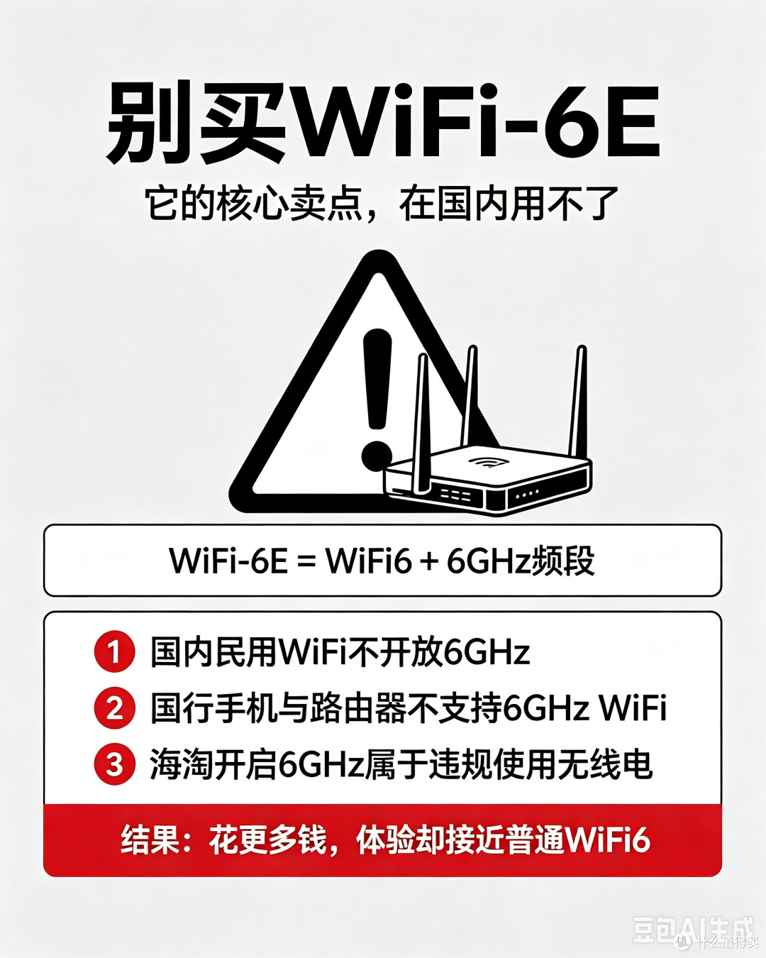 别再被忽悠买wifi6e和wifi7路由器了——不值得