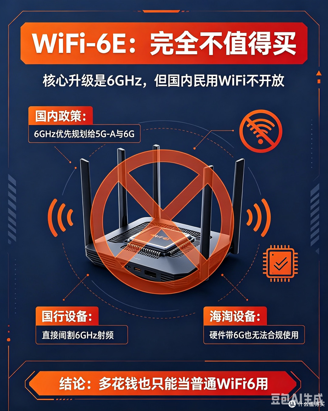 别再被忽悠买wifi6e和wifi7路由器了——不值得