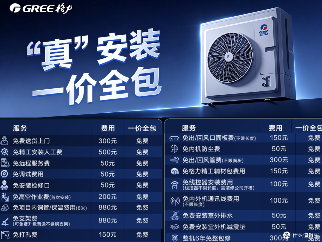 吊顶隐形不占地!天花嵌入式空调,冷暖舒适一步到位