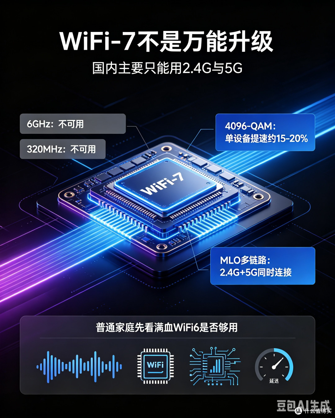 别再被忽悠买wifi6e和wifi7路由器了——不值得
