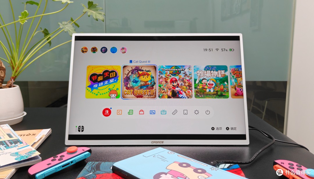 18英寸200Hz，兼顾桌搭与全场景使用的CFORCE CF118H便携显示器