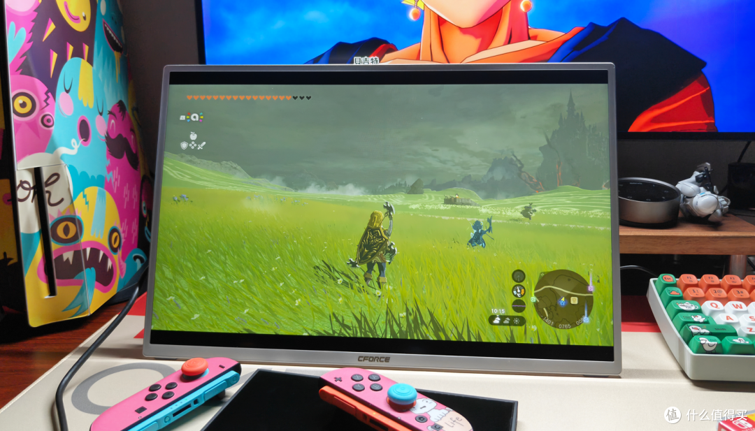 18英寸200Hz，兼顾桌搭与全场景使用的CFORCE CF118H便携显示器