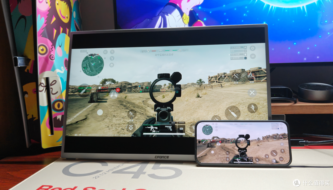 18英寸200Hz，兼顾桌搭与全场景使用的CFORCE CF118H便携显示器