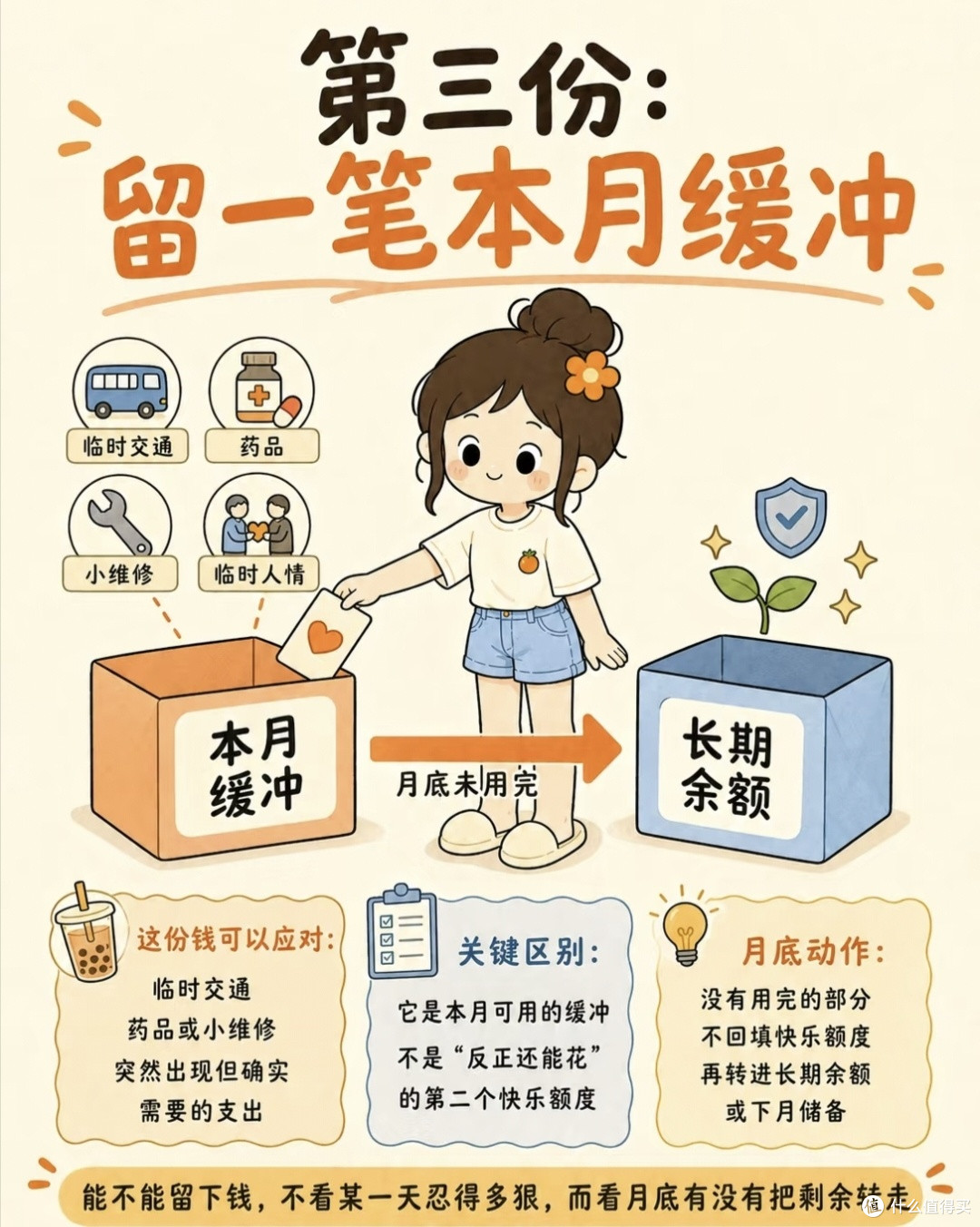 人到中年醒悟|工资到手别着急存!三格分钱法家庭存钱实测