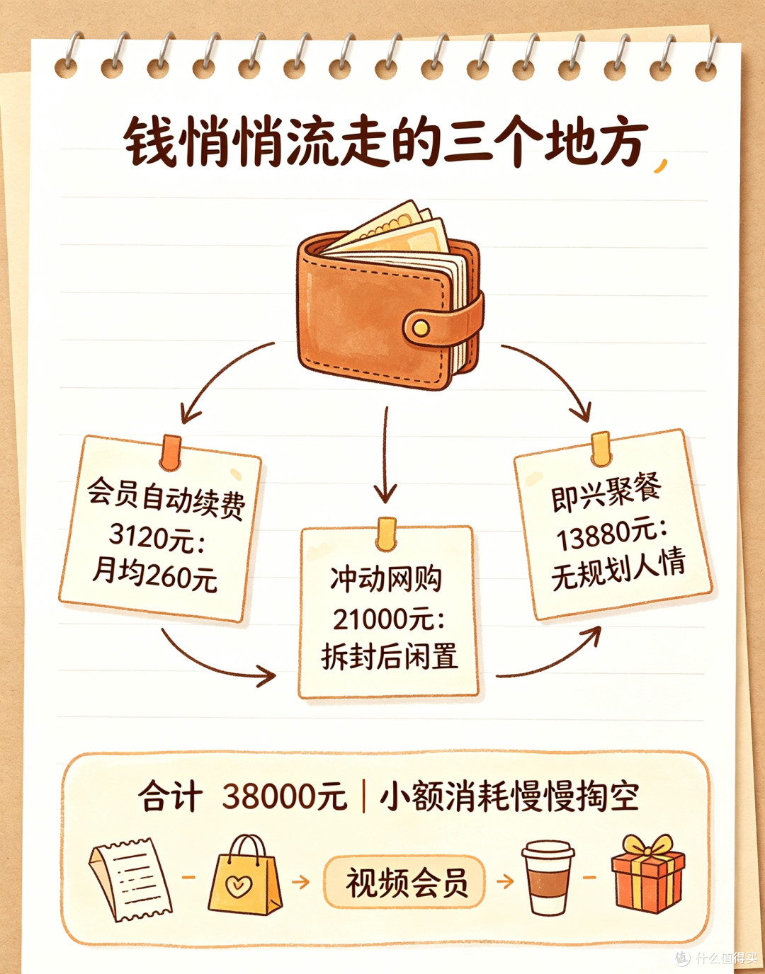 全年花了12.6万,复盘后我砍掉了3.8万无效开销