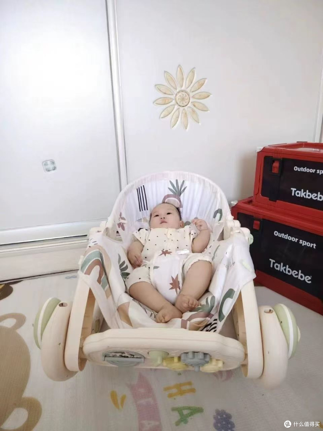 白噪音+儿歌双模式!这健身架让我娃秒入睡