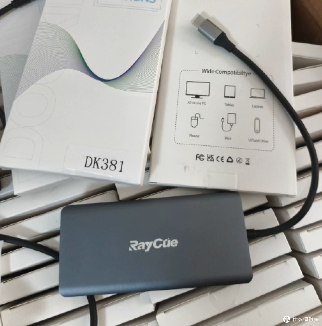 38元包邮的Raycue 8合1扩展坞,真能四屏同显吗?