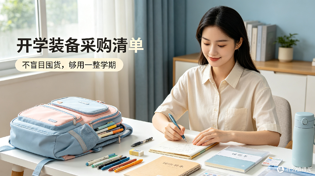 超实用开学装备采购清单!不盲目囤货,够用一整学期