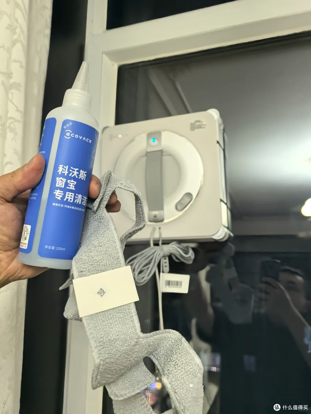 科沃斯窗宝 W2S PLUS,高层家庭的擦窗神器