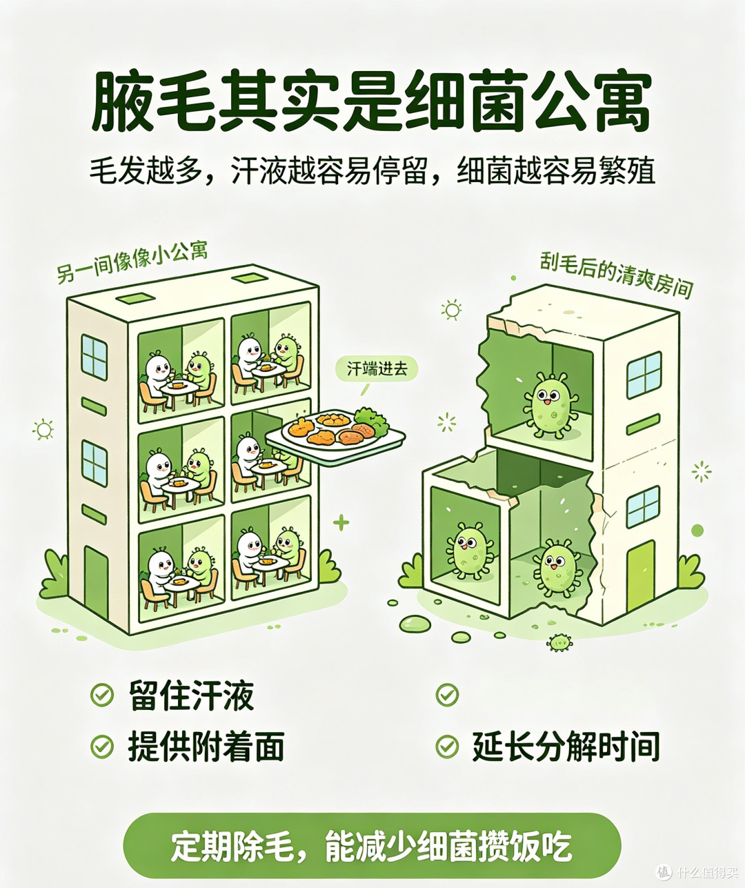 腋毛刮完味更重?这话我信了20年,直到我把论文扒了个底朝天……