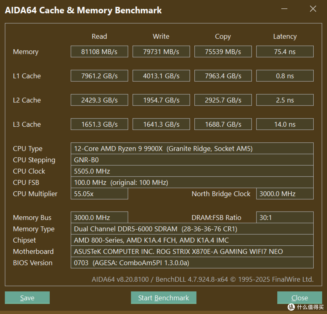 海力士原厂颗粒加持,性能超强的科赋CRAS V DDR5 6000 32GB套条