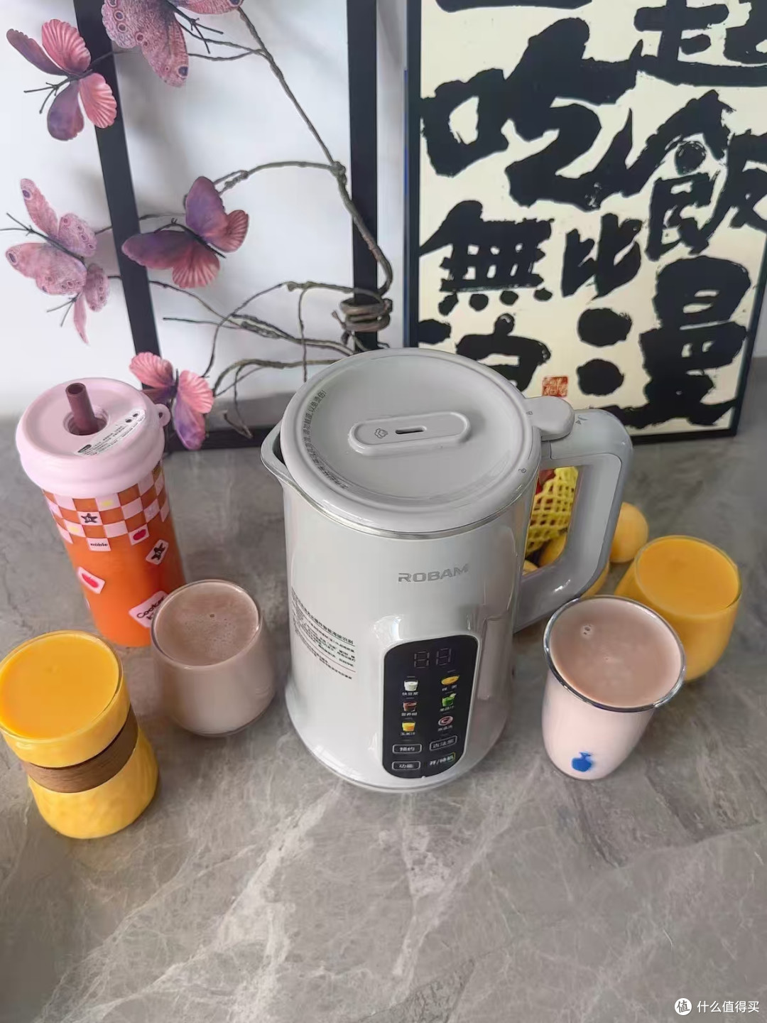 🥛早餐幸福感直接拉满✨老板有钛 0 涂层破壁豆浆机
