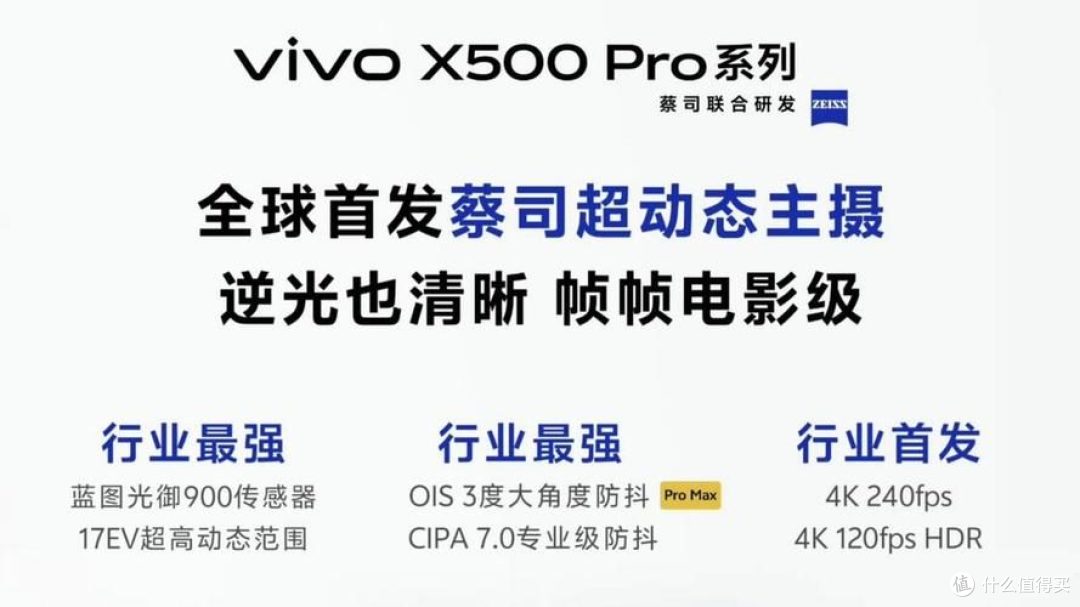 叫板 iPhone!vivo X500 系列,视频真能实现弯道超车?