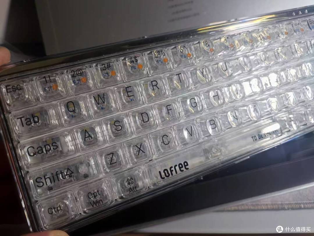 好看的小废物变身美丽的办公利器——看我爆改洛斐1%键盘爱心版