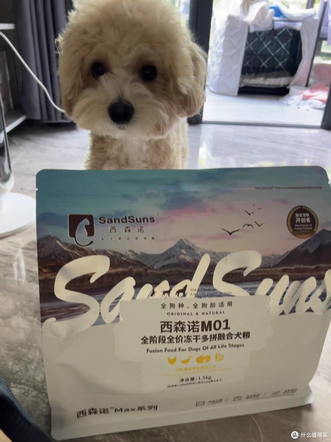 西森诺M01冻干多拼犬粮适口性佳