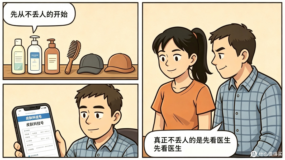 【头发篇】腿毛能扎小辫，头发却快掉光了。凭什么？