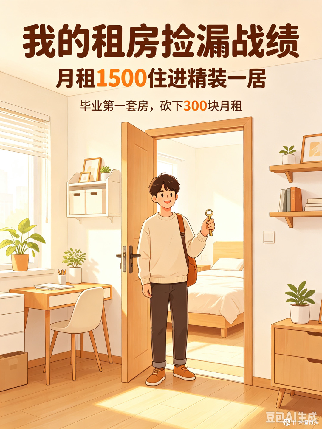 月租1500住进精装一居?毕业后租房我是如何捡漏的!