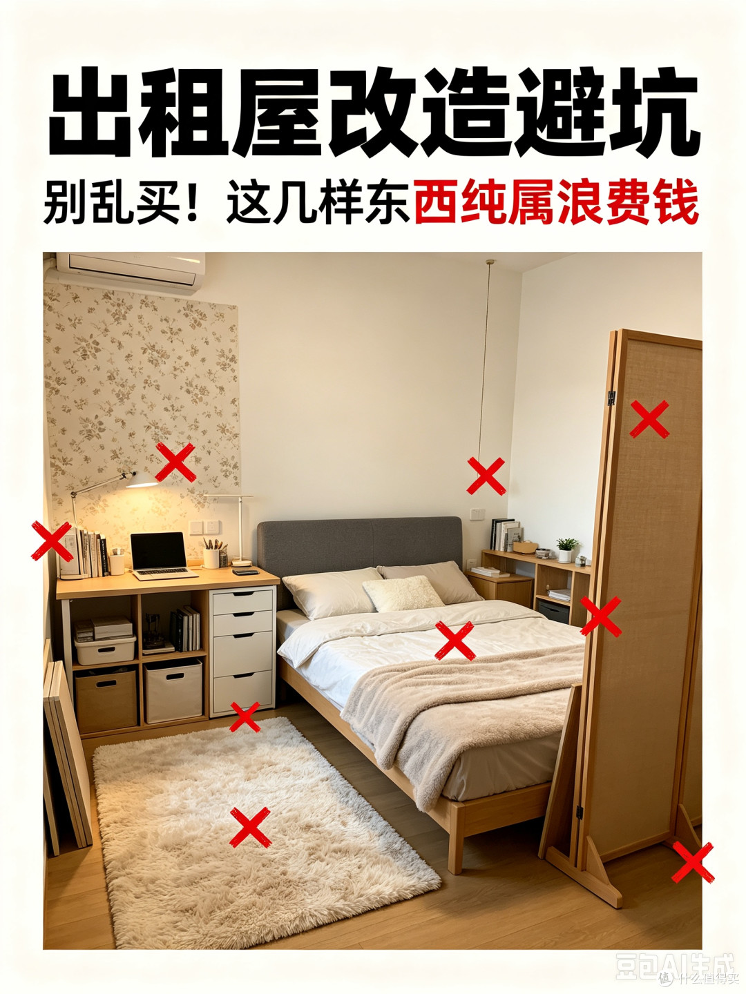 出租屋改造避坑,别乱买!这几样东西纯属浪费钱