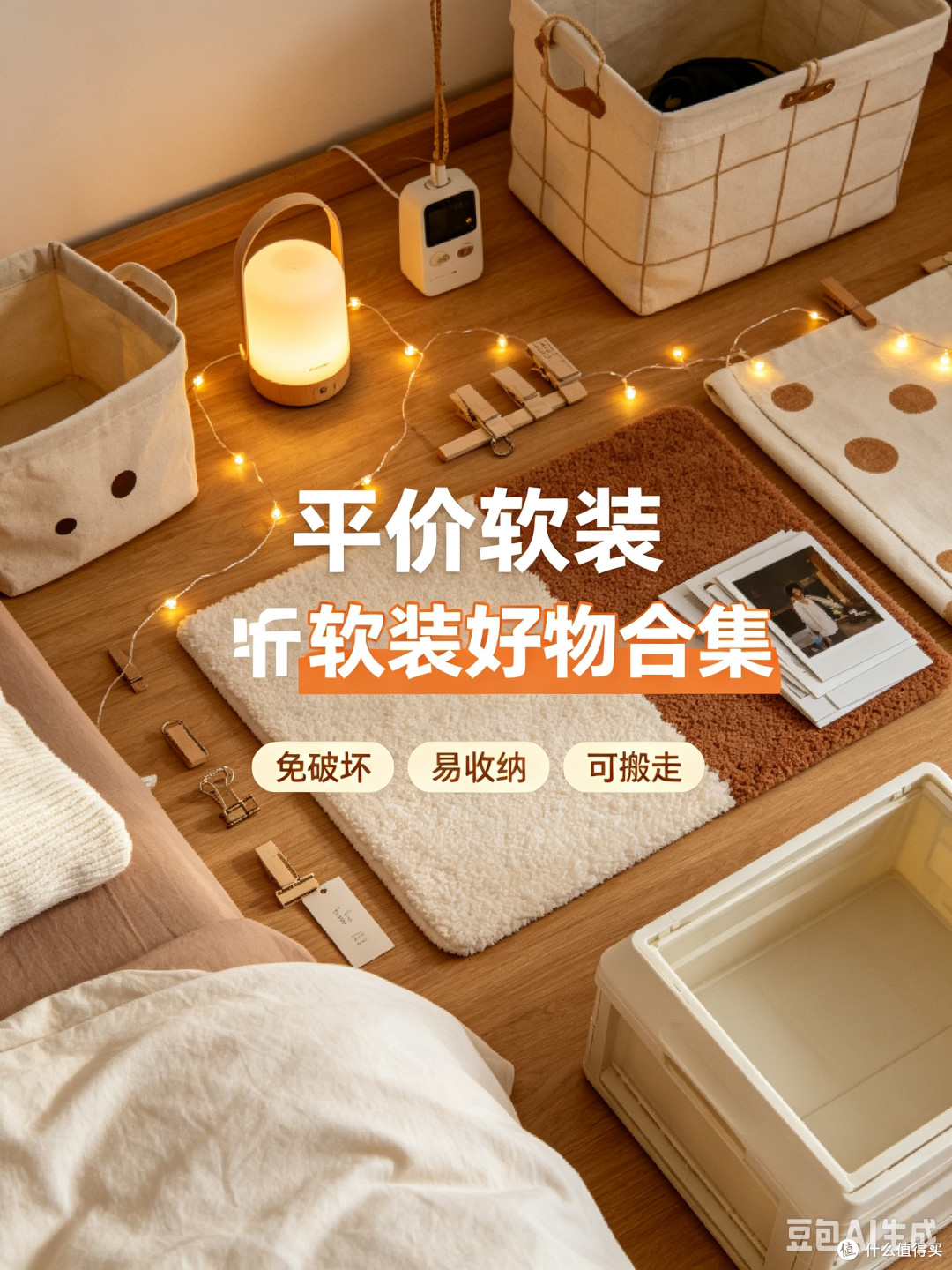 出租屋不砸墙!提升幸福感的平价软装好物清单
