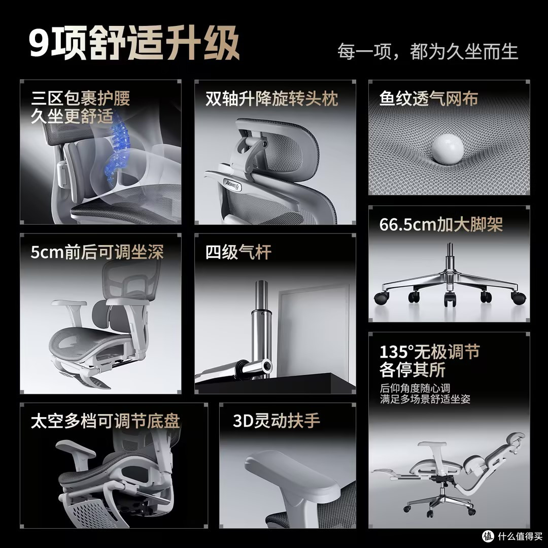 椅子界的“后仰狂魔”，专治各种腰酸背痛