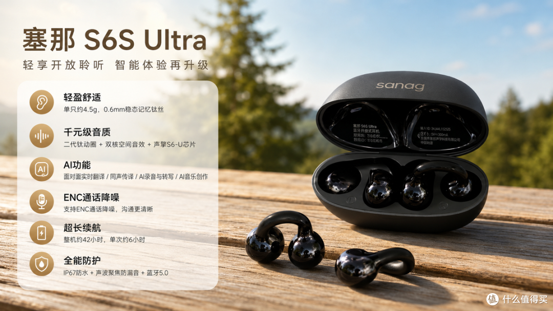 耳夹式耳机哪个牌子好?4款热门产品横评,300元选塞那S6S Ultra