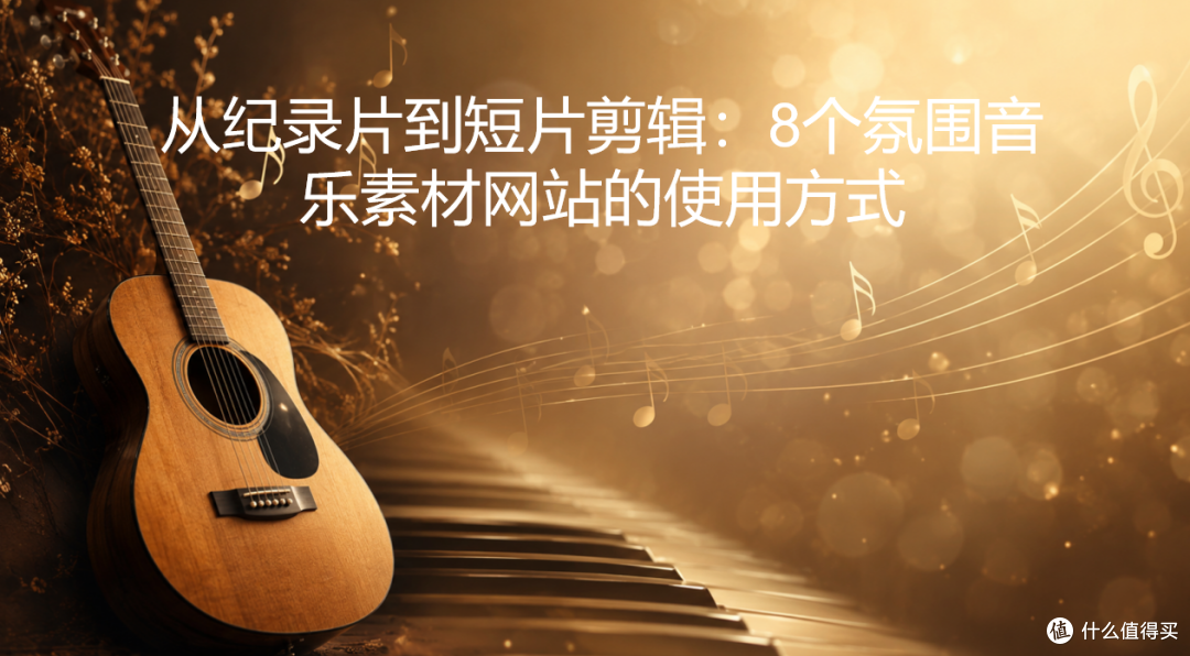 从纪录片到短片剪辑:8个氛围音乐素材网站的使用方式