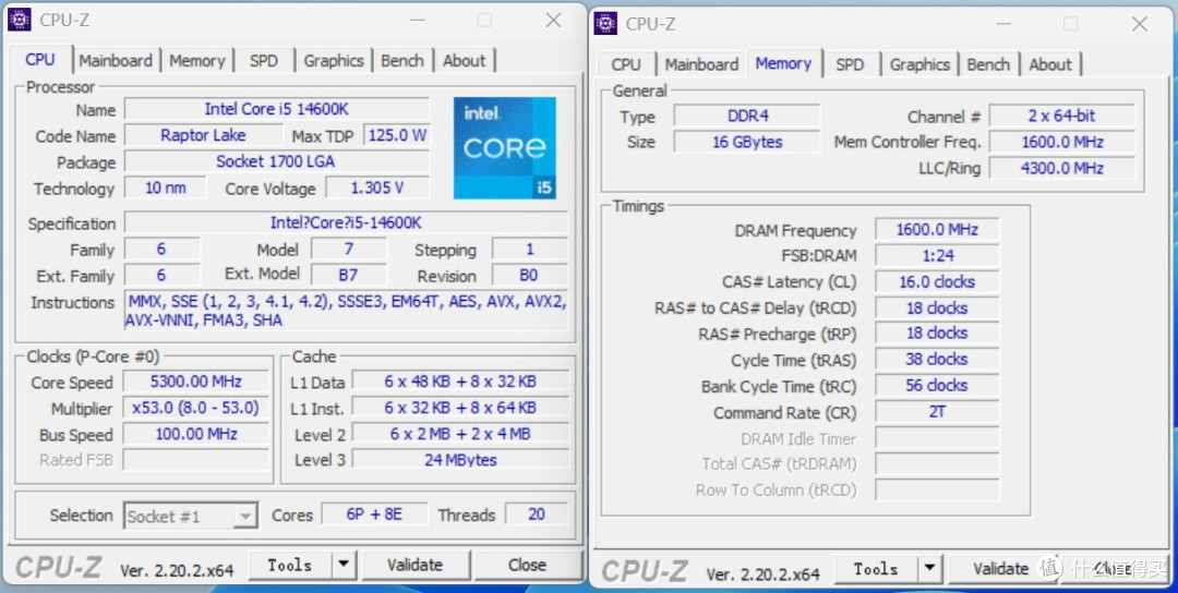 价格便宜36%,游戏性能相当:锐龙7 5700X vs 酷睿i5-14600K