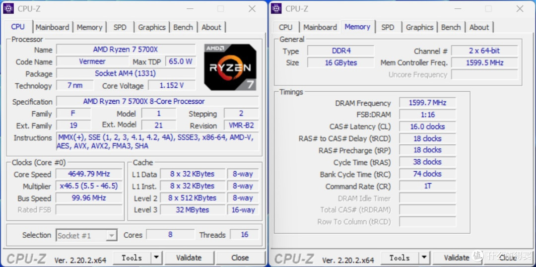 价格便宜36%,游戏性能相当:锐龙7 5700X vs 酷睿i5-14600K