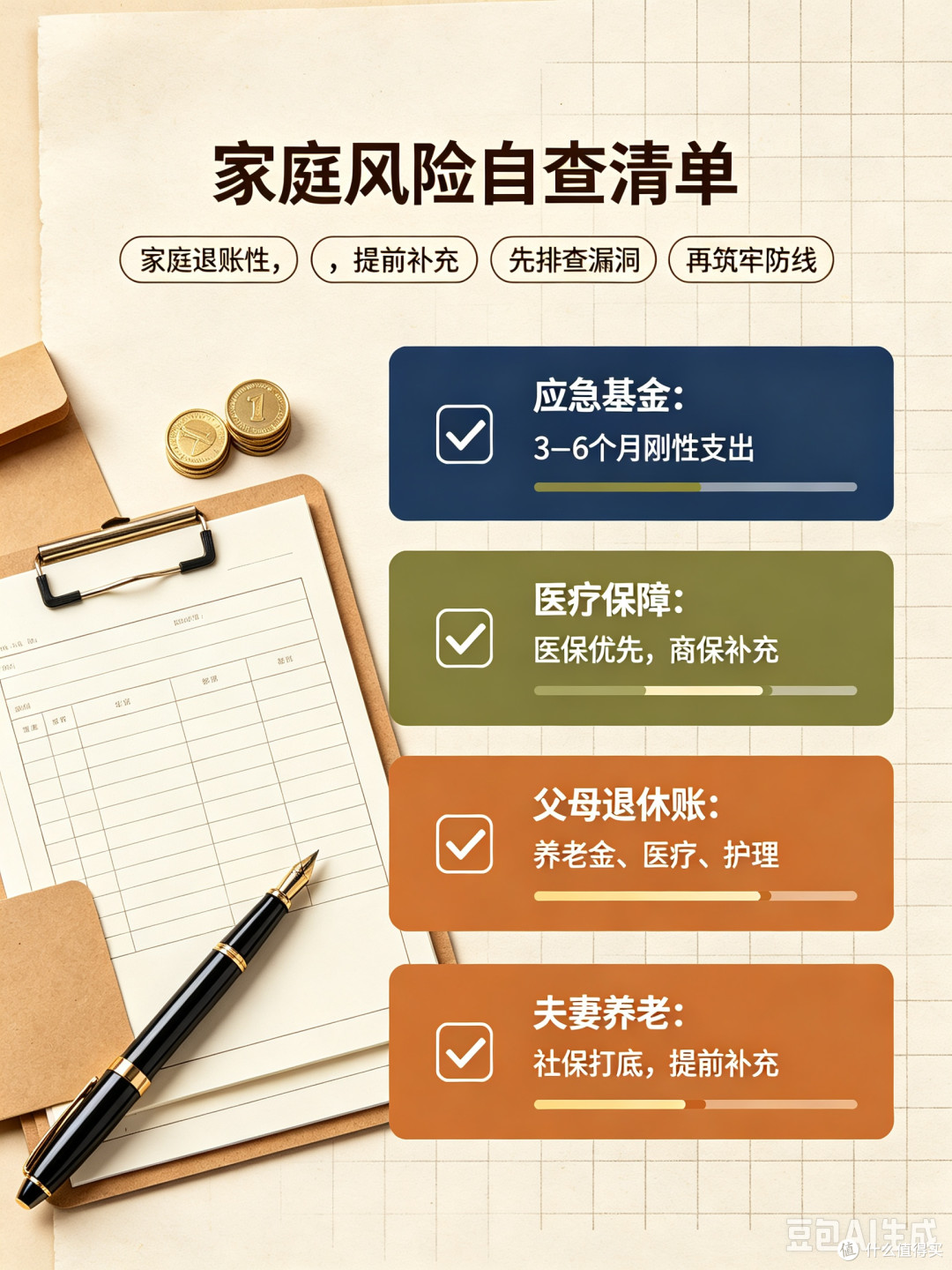 中年夹心层筑牢家庭安全气囊，421家庭守住财务底线