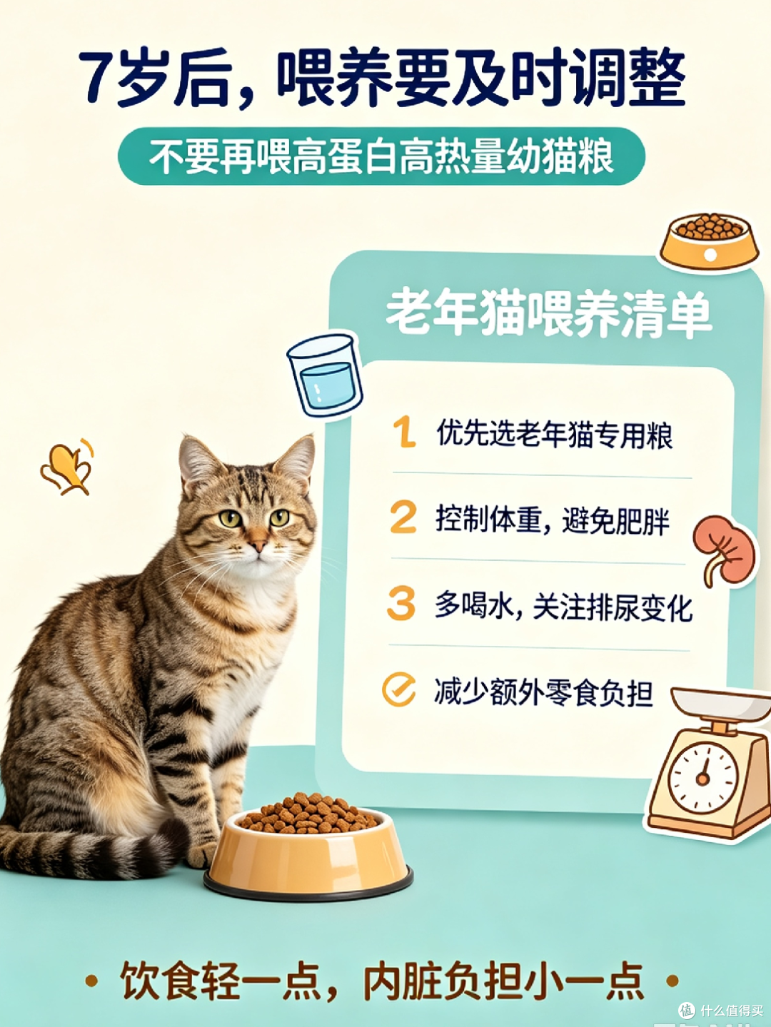 猫咪几岁算成年?7岁已经步入老年,别再按幼猫方式喂养