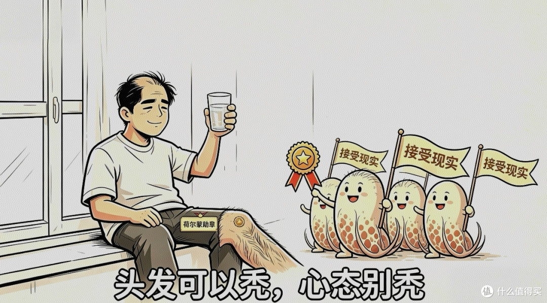 【头发篇】腿毛能扎小辫，头发却快掉光了。凭什么？