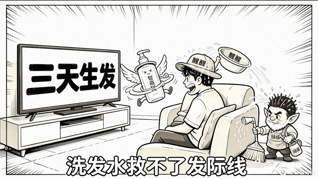 【头发篇】腿毛能扎小辫，头发却快掉光了。凭什么？