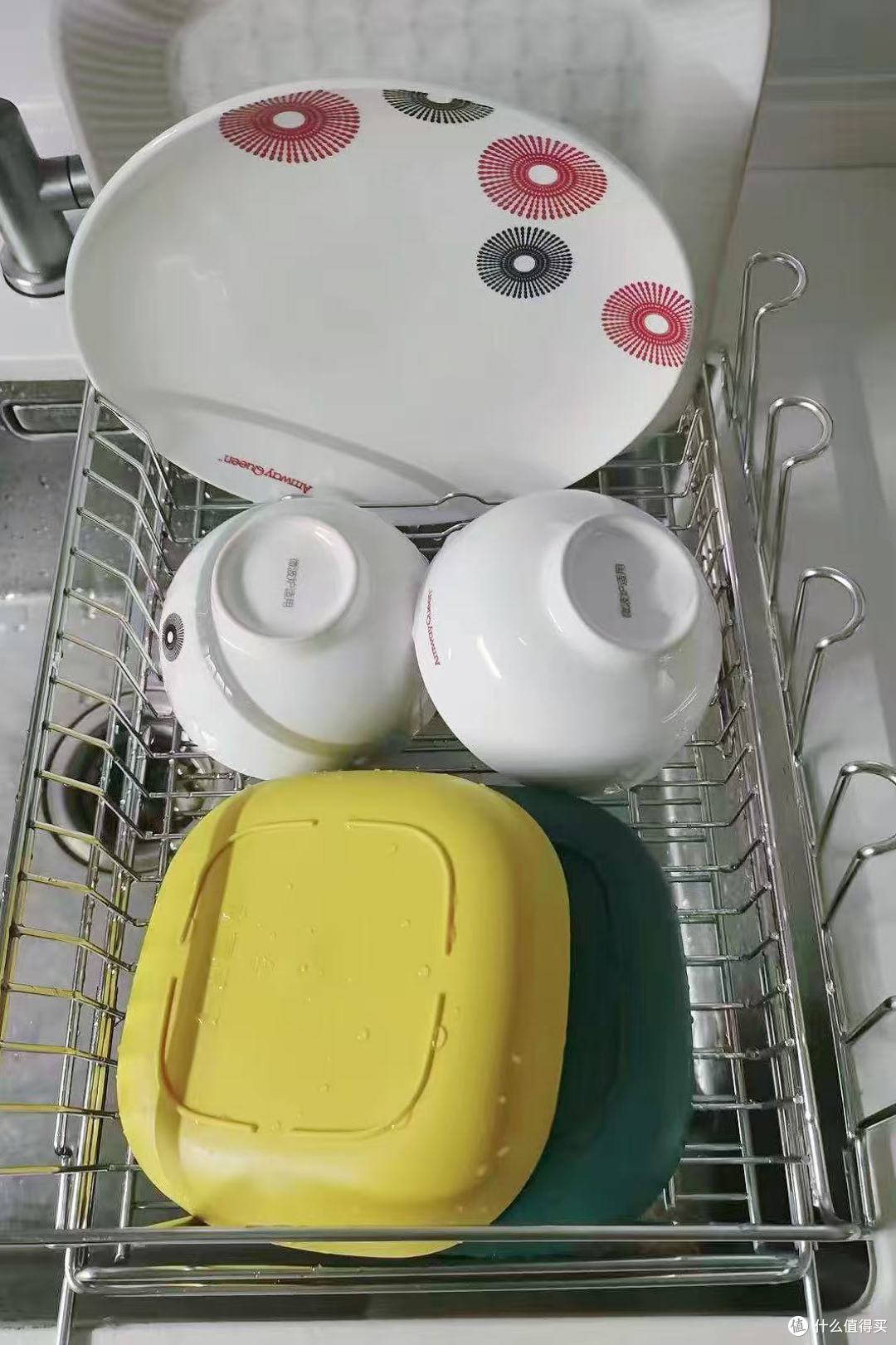 水槽上方架40-60cm伸缩沥水架,值不值?