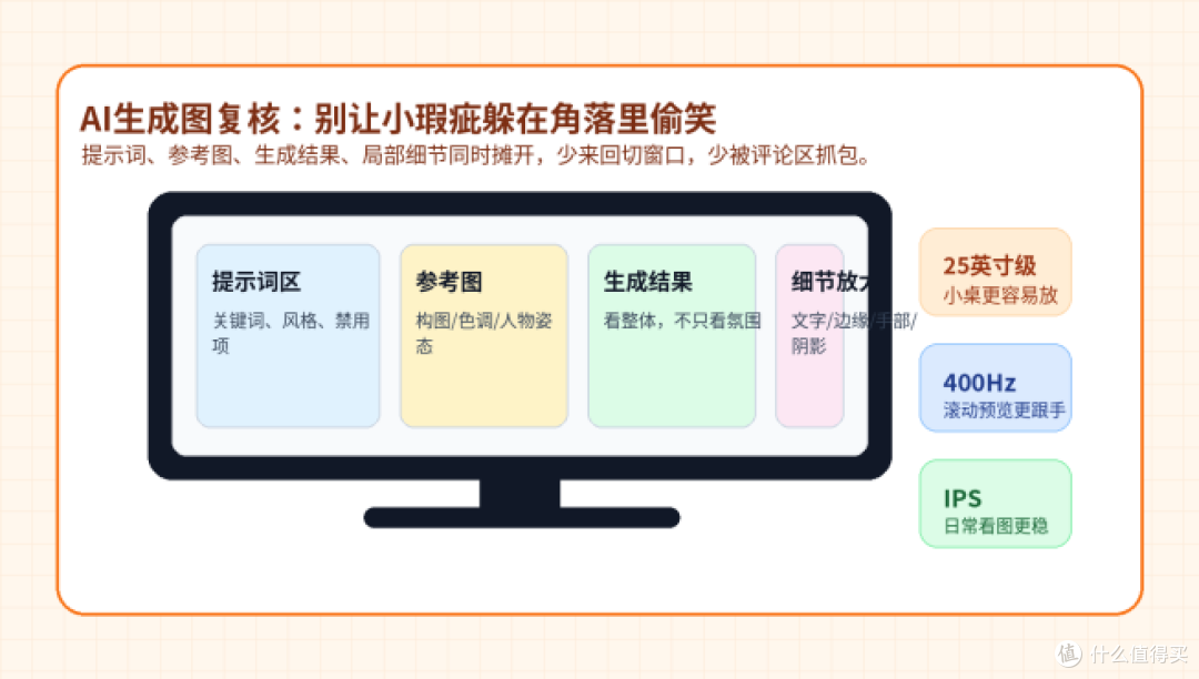 AI生图设计,显示器别只看“够不够大”