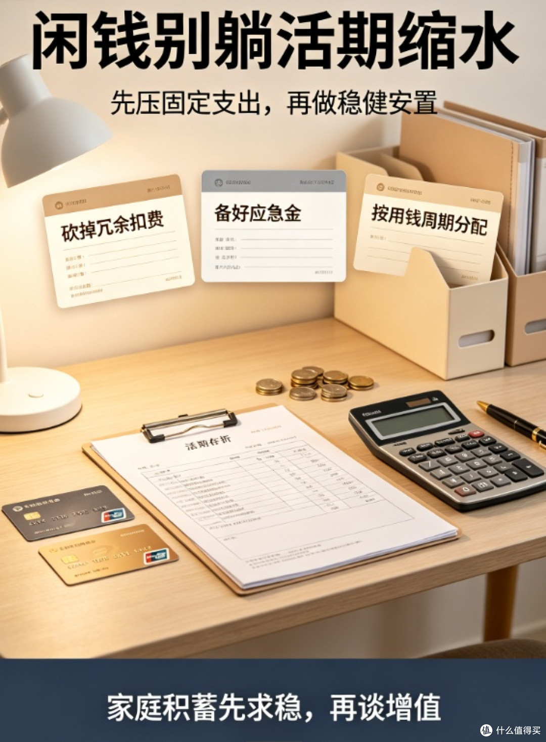 合理安置闲钱,减少资产损耗