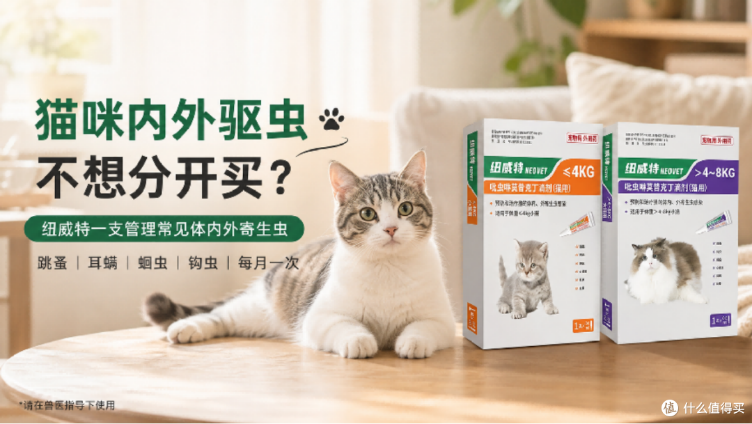 刚领养一只猫咪第一次做体内外驱虫,哪个品牌的驱虫药安全靠谱?