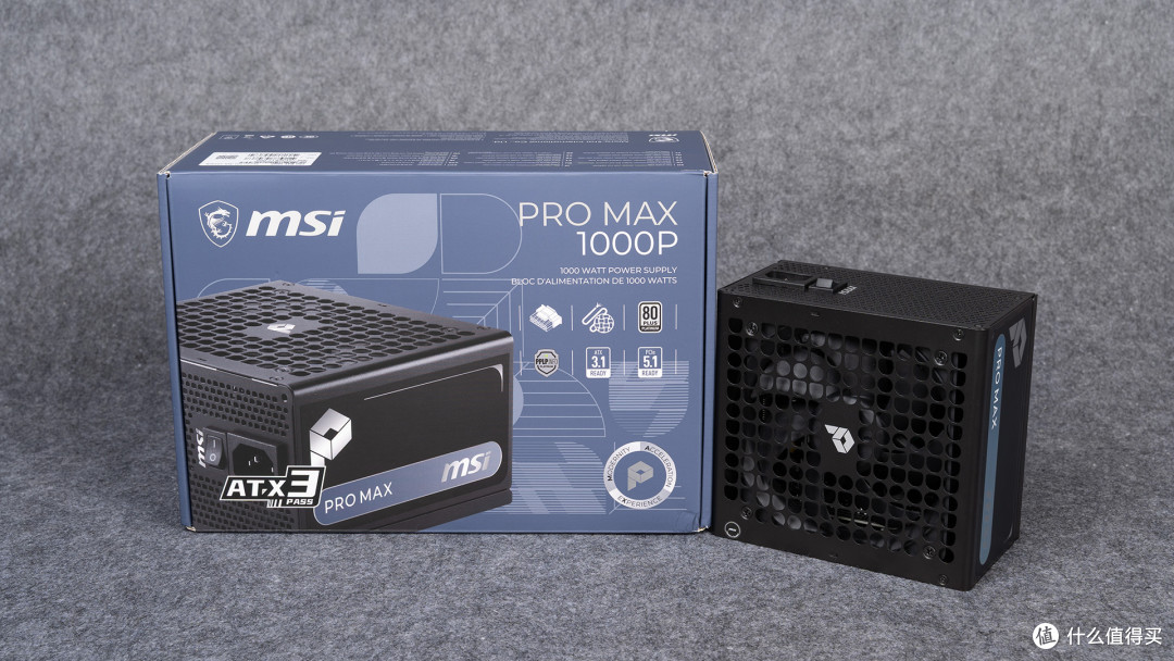 微星PRO MAX 1000P电源:双白金+日系电容+十年保,600块用料真狠