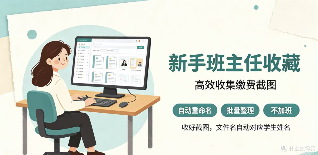 新手班主任收藏!高效收集缴费截图,自动重命名不加班
