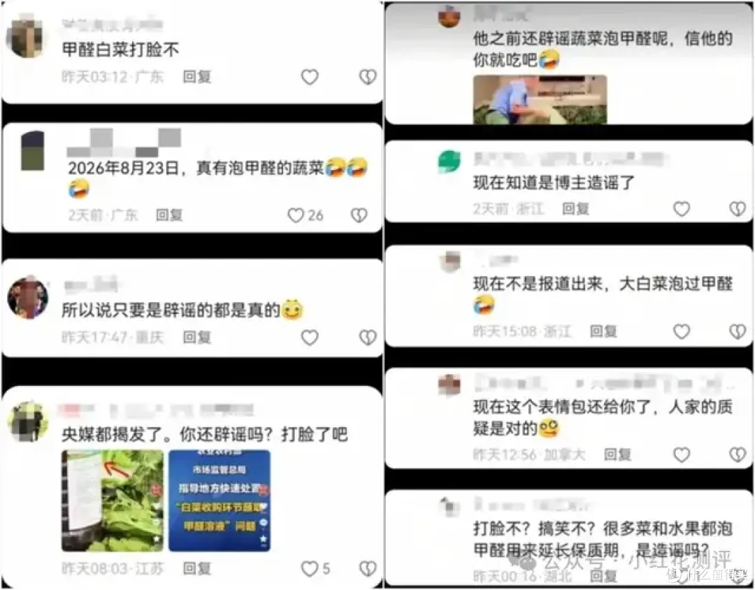 「甲醛白菜」上热搜,花爸两年前的视频却被「炸」了……