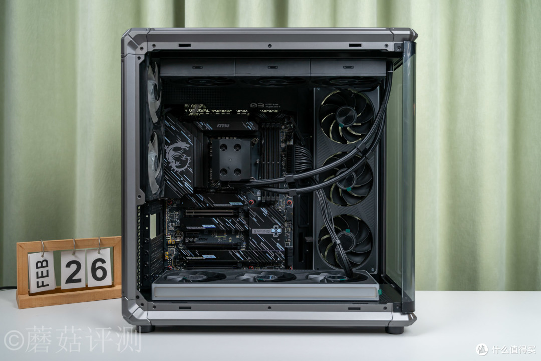 双屏新玩法,高颜值又能打!超频三双境 DX360Pro ARGB水冷 评测