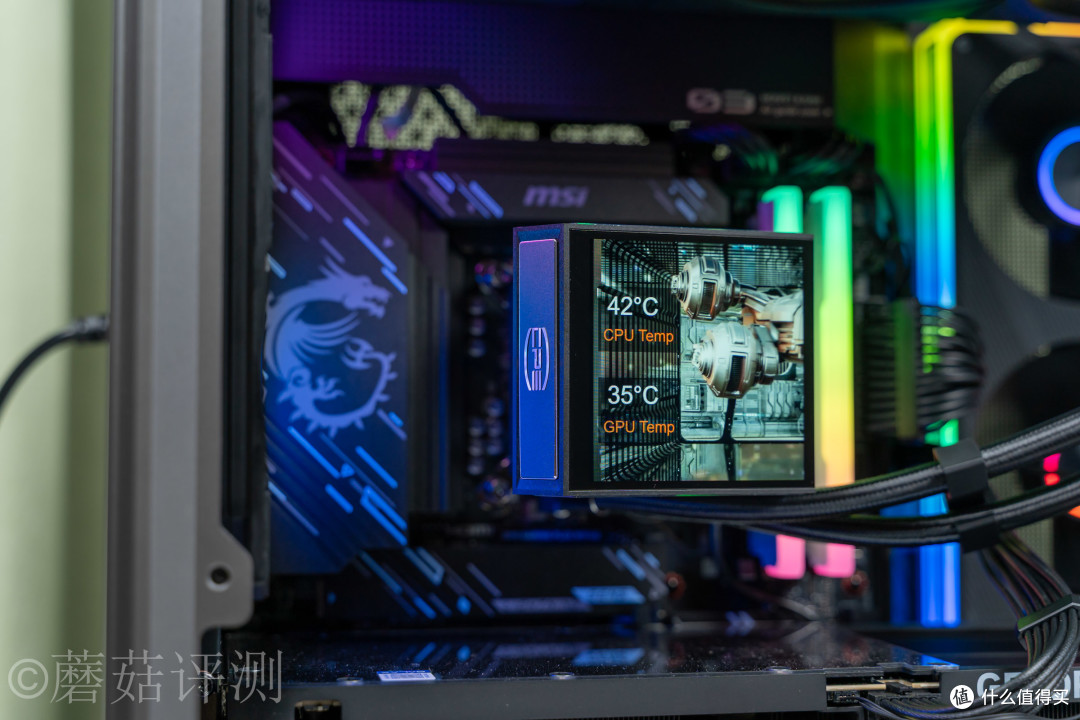 双屏新玩法,高颜值又能打!超频三双境 DX360Pro ARGB水冷 评测