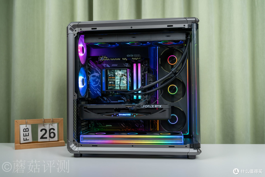 双屏新玩法,高颜值又能打!超频三双境 DX360Pro ARGB水冷 评测